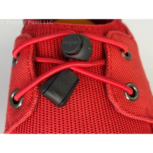 Women's Speed-Lace Deck Shoe Red Size 9 Water and Slip Resistant Soft Science - Picture 4 of 10